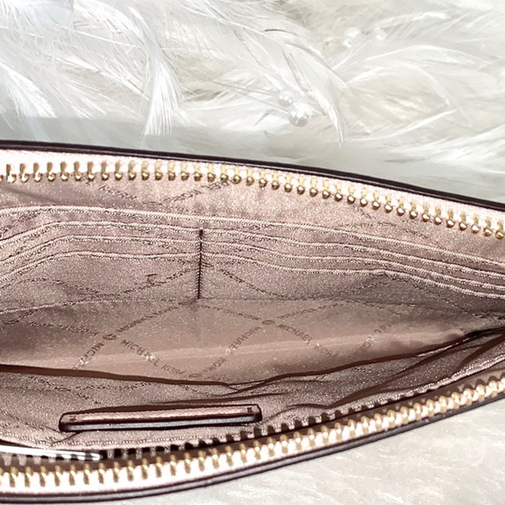 👛New MICHAEL KORS 👛NOUVEAU NOVELTY BALLET XL ZIP - Picture 3 of 6